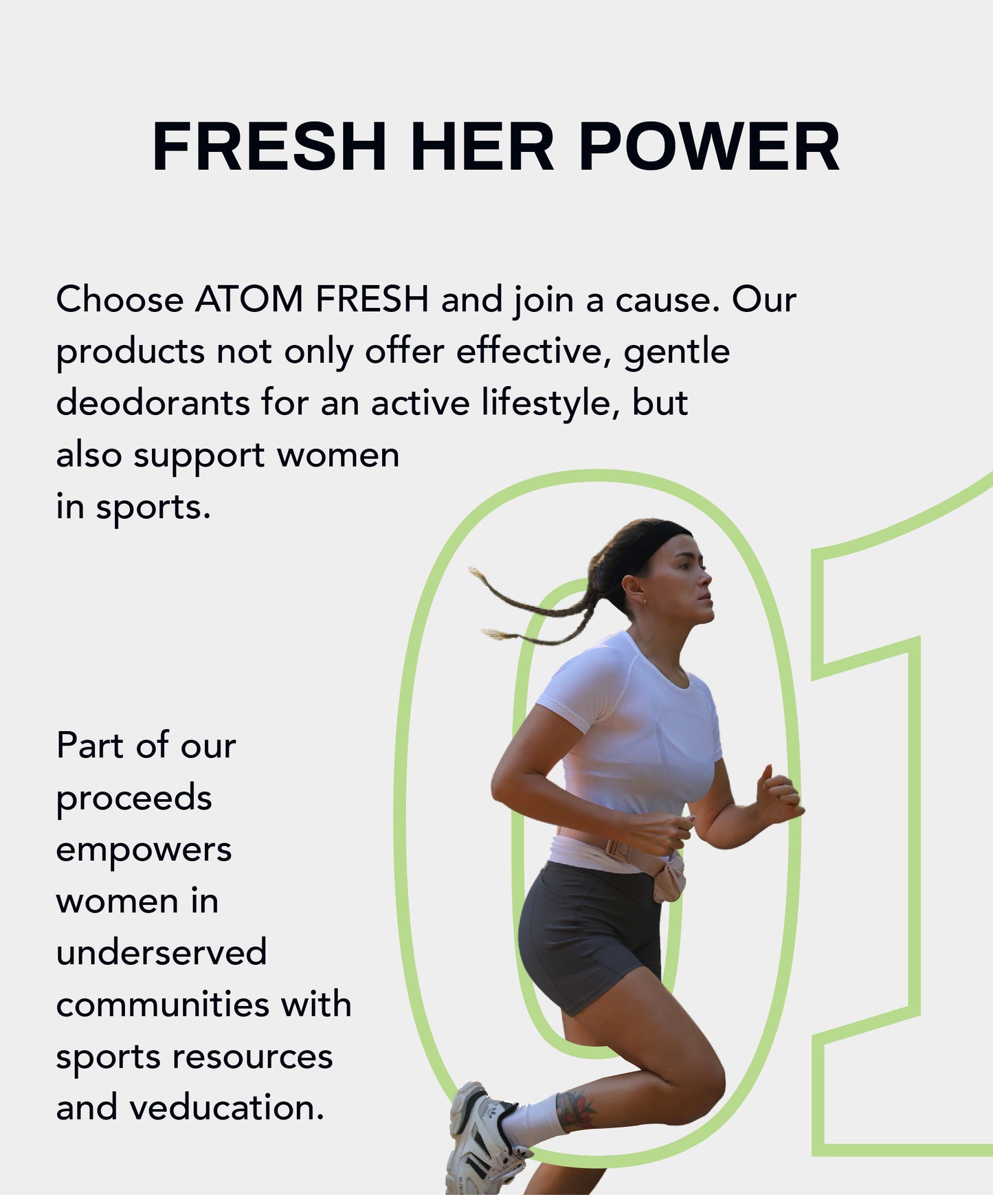 Atom Fresh | Gentle & Effective Natural Deo