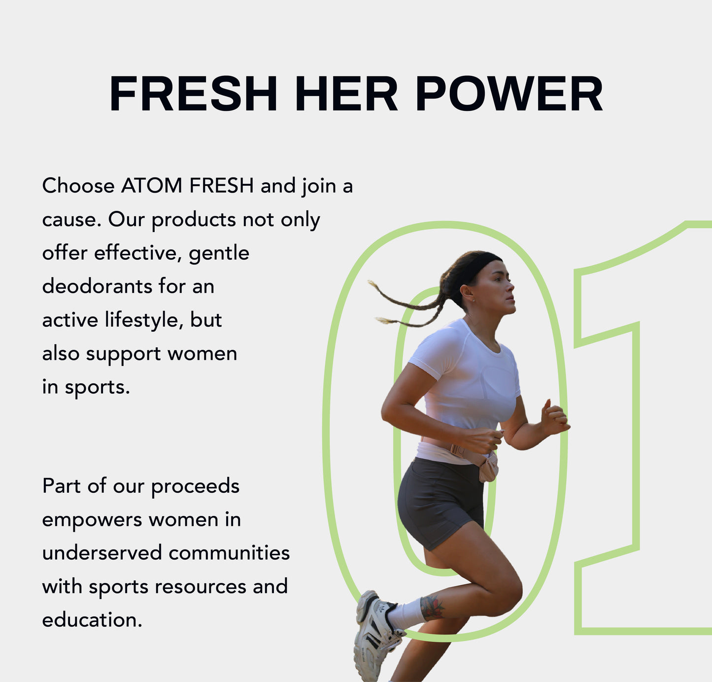 Atom Fresh | Gentle & Effective Natural Deo