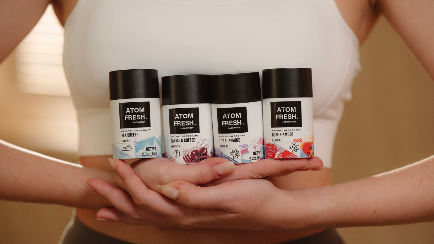 Atom Fresh | Gentle & Effective Natural Deo