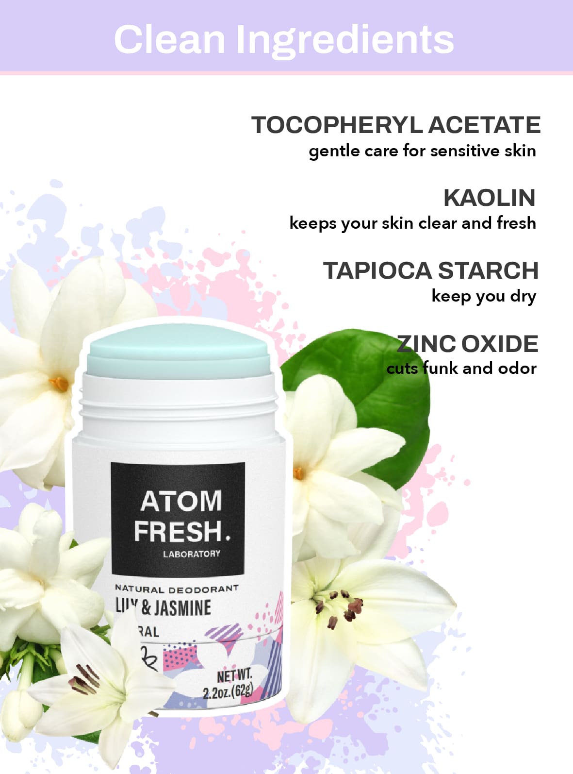 #deodorant_skin_care# - Atom Fresh | Gentle & Effective Natural Deo